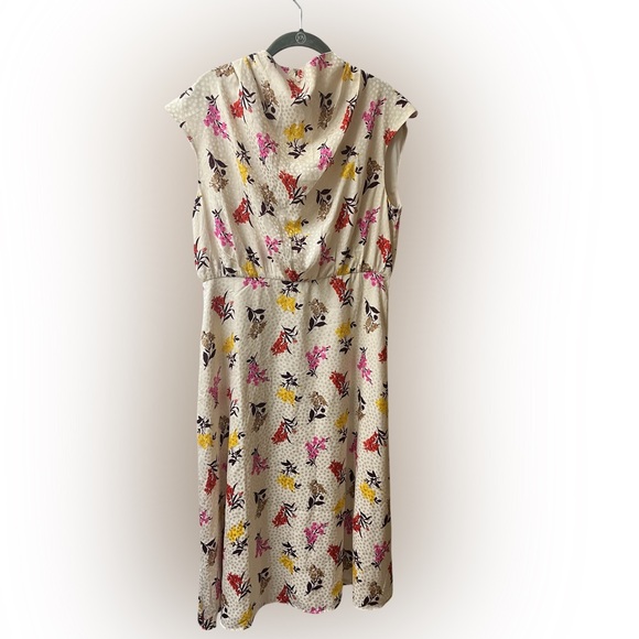 Ann Taylor Dresses & Skirts - NWT Ann Taylor Floral mock neck midi flare dress Size 10. #10283
